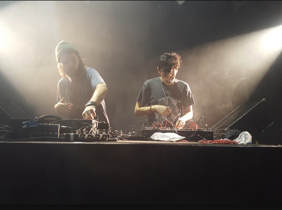 Musicians performing